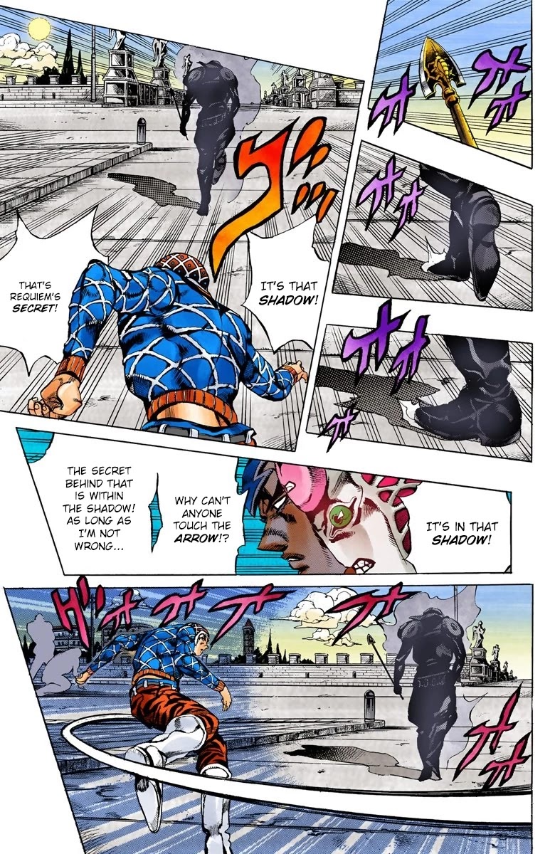 JoJo's Bizarre Adventure Part 5 - Vento Aureo (Official Colored) Chapter 143 page 13 - Chapter 143: Diavolo Emerges Part 3