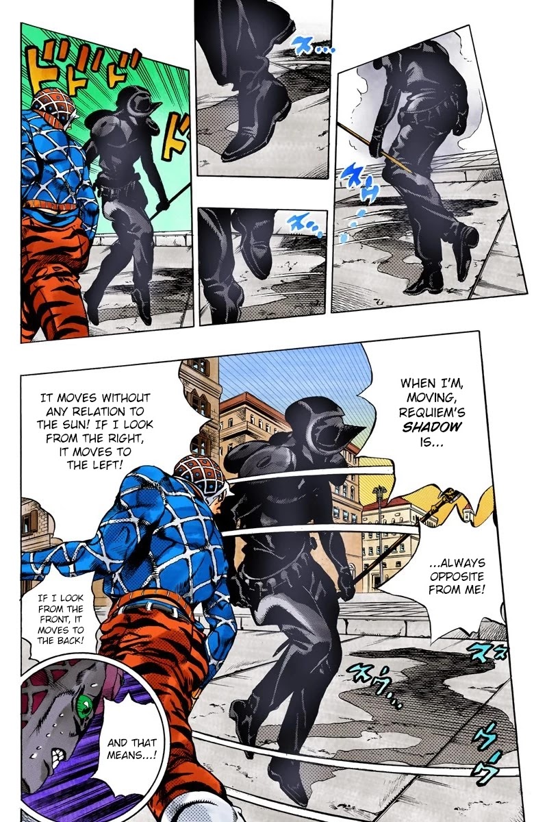 JoJo's Bizarre Adventure Part 5 - Vento Aureo (Official Colored) Chapter 143 page 14 - Chapter 143: Diavolo Emerges Part 3