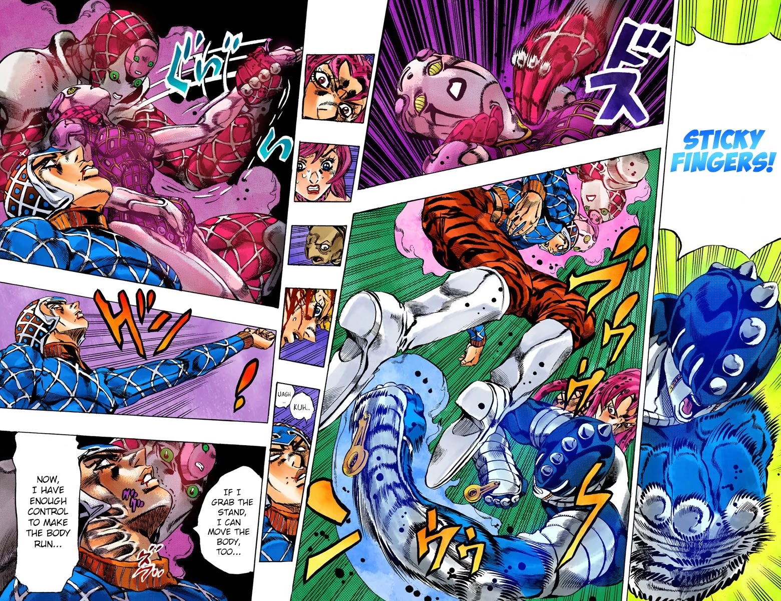 JoJo's Bizarre Adventure Part 5 - Vento Aureo (Official Colored) Chapter 143 page 3 - Chapter 143: Diavolo Emerges Part 3