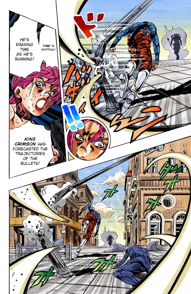 JoJo's Bizarre Adventure Part 5 - Vento Aureo (Official Colored) Chapter 143 page 8 - Chapter 143: Diavolo Emerges Part 3