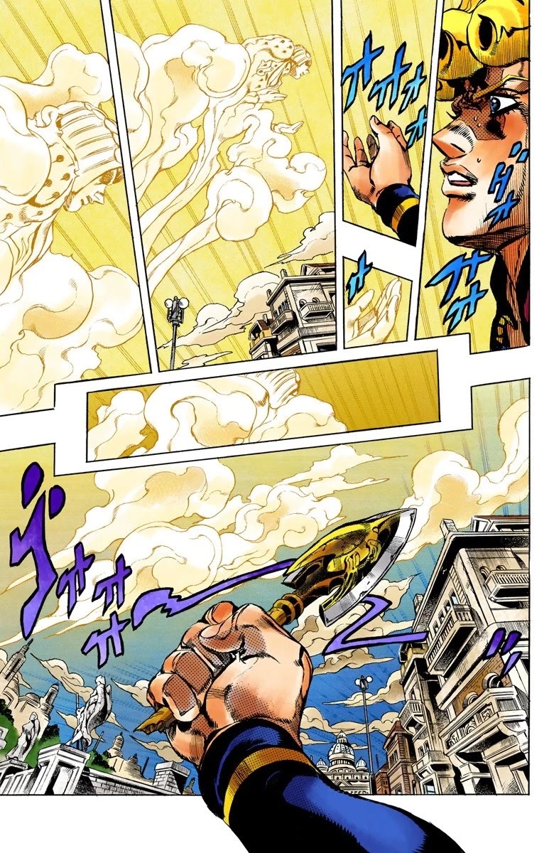 JoJo's Bizarre Adventure Part 5 - Vento Aureo (Official Colored) Chapter 145 page 19 - Chapter 145: Diavolo Emerges Part 5