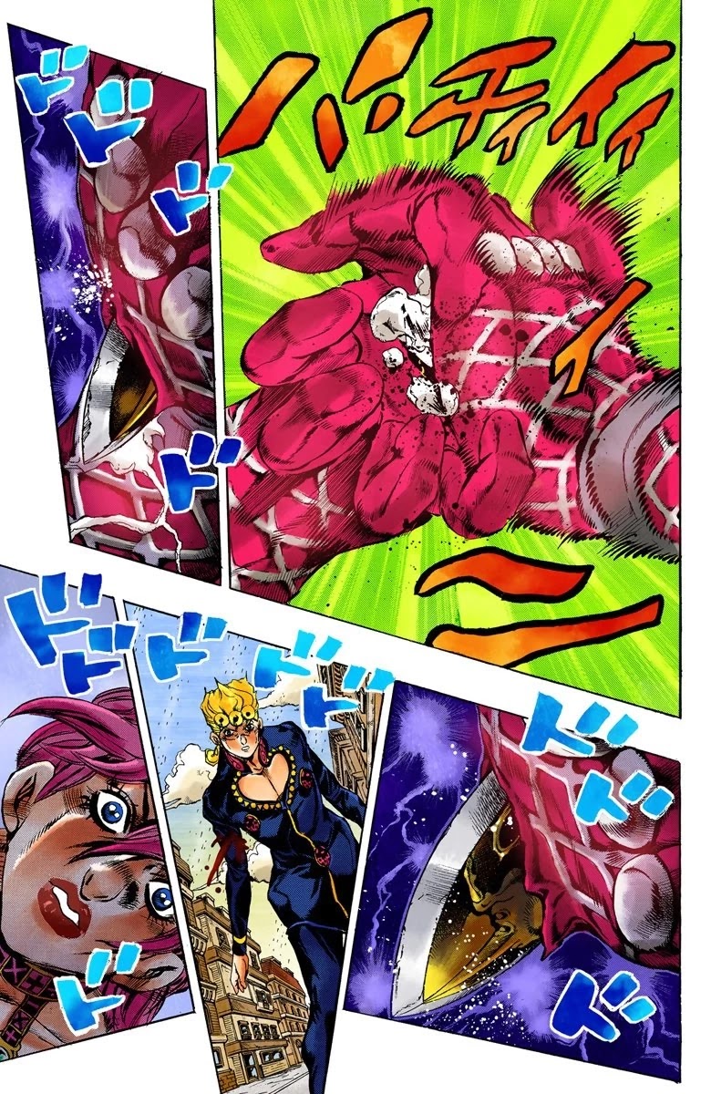 JoJo's Bizarre Adventure Part 5 - Vento Aureo (Official Colored) Chapter 145 page 5 - Chapter 145: Diavolo Emerges Part 5