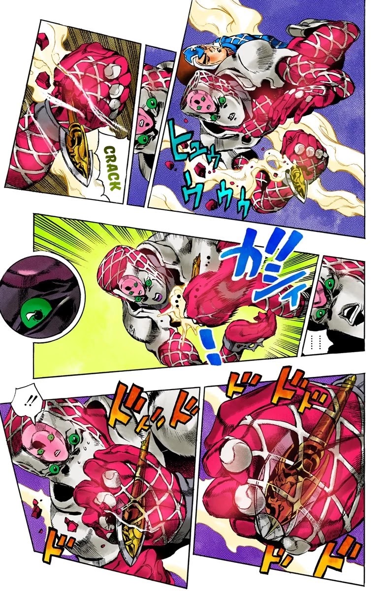 JoJo's Bizarre Adventure Part 5 - Vento Aureo (Official Colored) Chapter 145 page 7 - Chapter 145: Diavolo Emerges Part 5