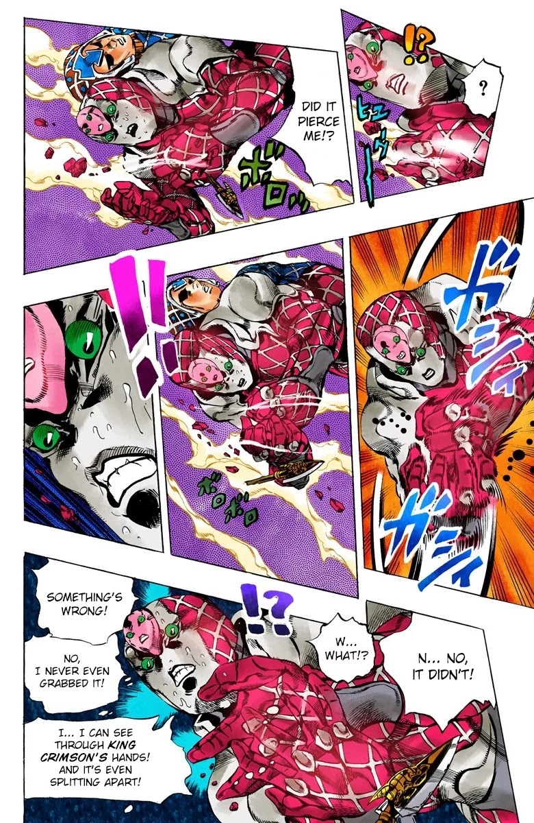JoJo's Bizarre Adventure Part 5 - Vento Aureo (Official Colored) Chapter 145 page 8 - Chapter 145: Diavolo Emerges Part 5