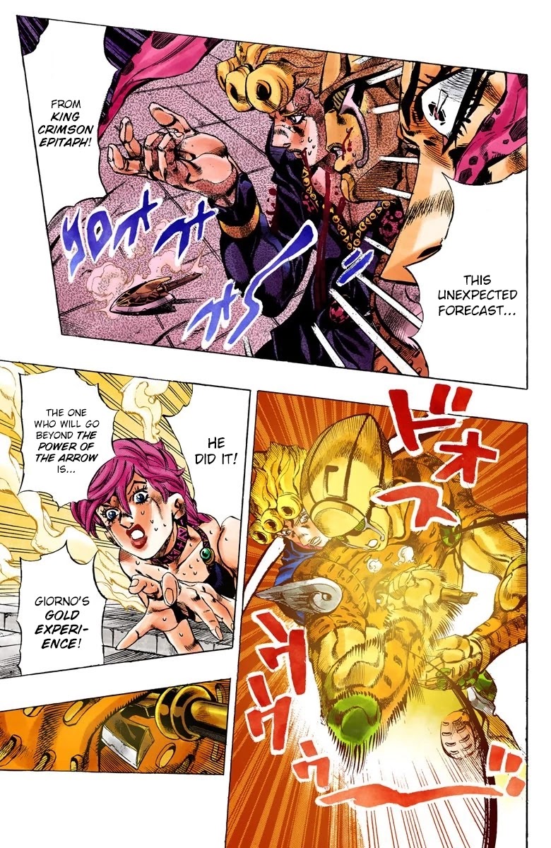 JoJo's Bizarre Adventure Part 5 - Vento Aureo (Official Colored) Chapter 146 page 12 - Chapter 146: King of Kings