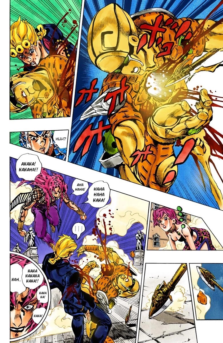 JoJo's Bizarre Adventure Part 5 - Vento Aureo (Official Colored) Chapter 146 page 13 - Chapter 146: King of Kings