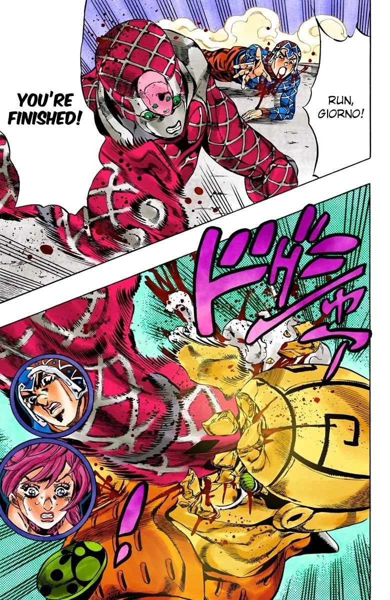 JoJo's Bizarre Adventure Part 5 - Vento Aureo (Official Colored) Chapter 146 page 16 - Chapter 146: King of Kings