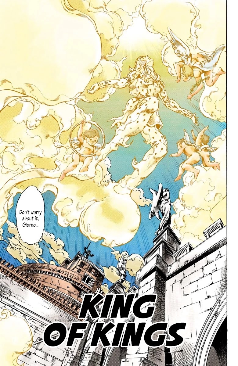 JoJo's Bizarre Adventure Part 5 - Vento Aureo (Official Colored) Chapter 146 page 2 - Chapter 146: King of Kings