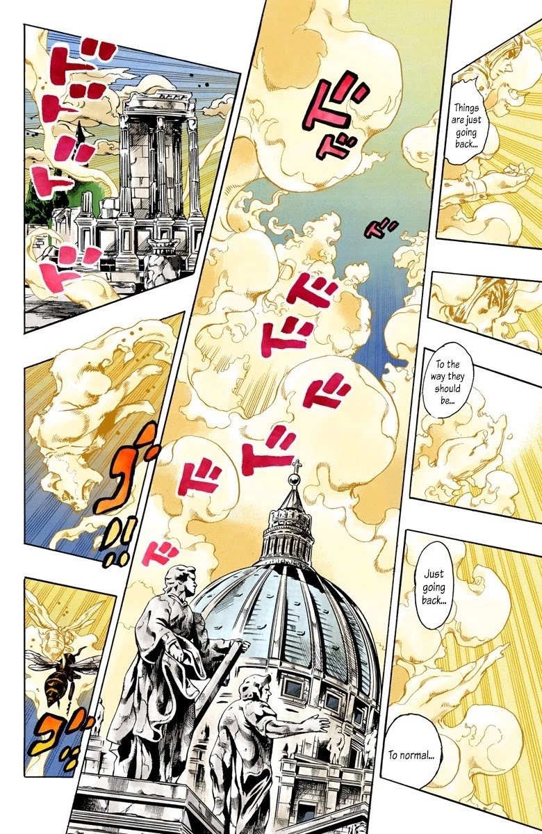 JoJo's Bizarre Adventure Part 5 - Vento Aureo (Official Colored) Chapter 146 page 3 - Chapter 146: King of Kings