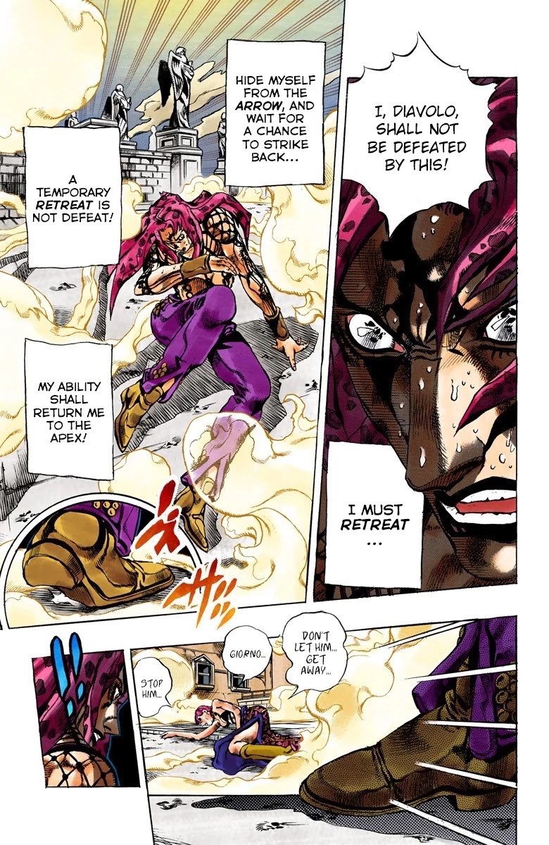 JoJo's Bizarre Adventure Part 5 - Vento Aureo (Official Colored) Chapter 146 page 6 - Chapter 146: King of Kings