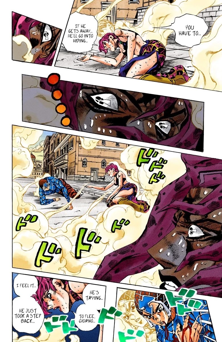 JoJo's Bizarre Adventure Part 5 - Vento Aureo (Official Colored) Chapter 146 page 7 - Chapter 146: King of Kings