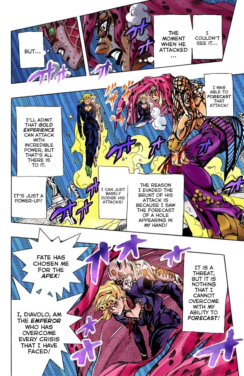 JoJo's Bizarre Adventure Part 5 - Vento Aureo (Official Colored) Chapter 147 page 13 - Chapter 147: Gold Experience Requiem Part 1