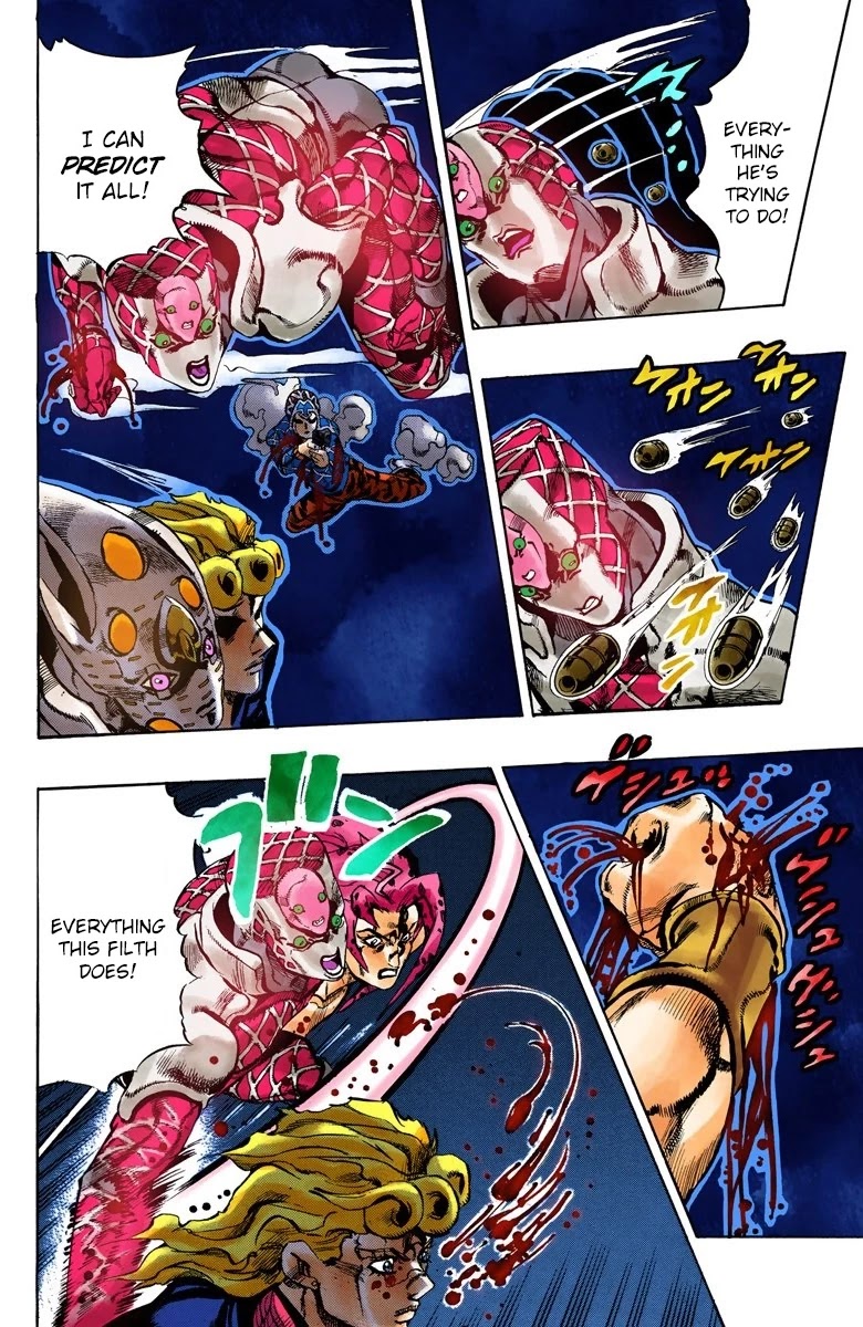 JoJo's Bizarre Adventure Part 5 - Vento Aureo (Official Colored) Chapter 147 page 16 - Chapter 147: Gold Experience Requiem Part 1