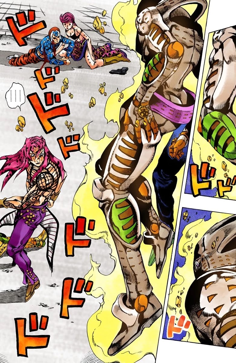 JoJo's Bizarre Adventure Part 5 - Vento Aureo (Official Colored) Chapter 147 page 7 - Chapter 147: Gold Experience Requiem Part 1