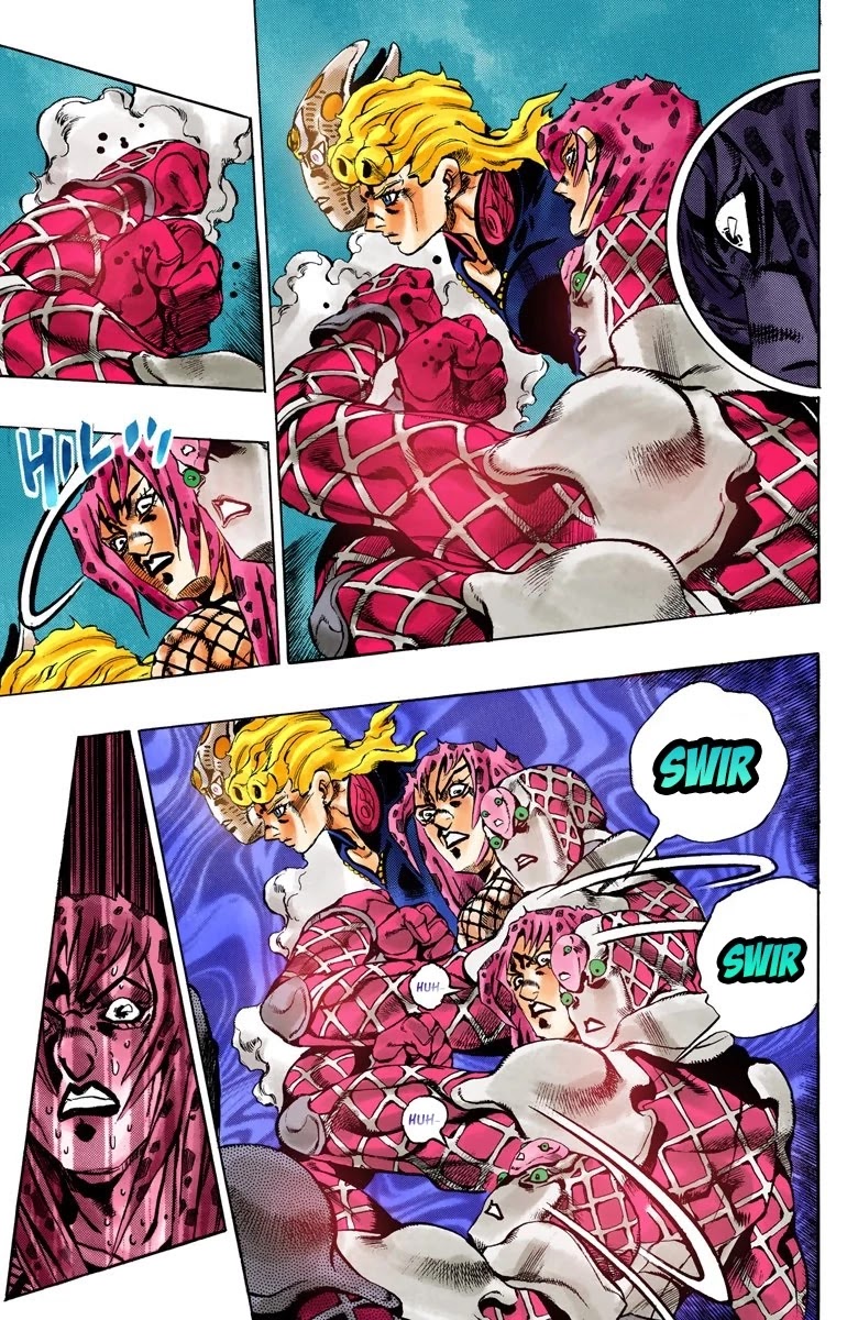JoJo's Bizarre Adventure Part 5 - Vento Aureo (Official Colored) Chapter 148 page 11 - Chapter 148: Gold Experience Requiem Part 2