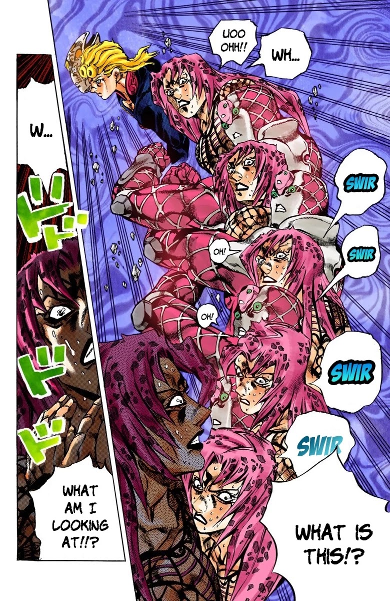 JoJo's Bizarre Adventure Part 5 - Vento Aureo (Official Colored) Chapter 148 page 12 - Chapter 148: Gold Experience Requiem Part 2