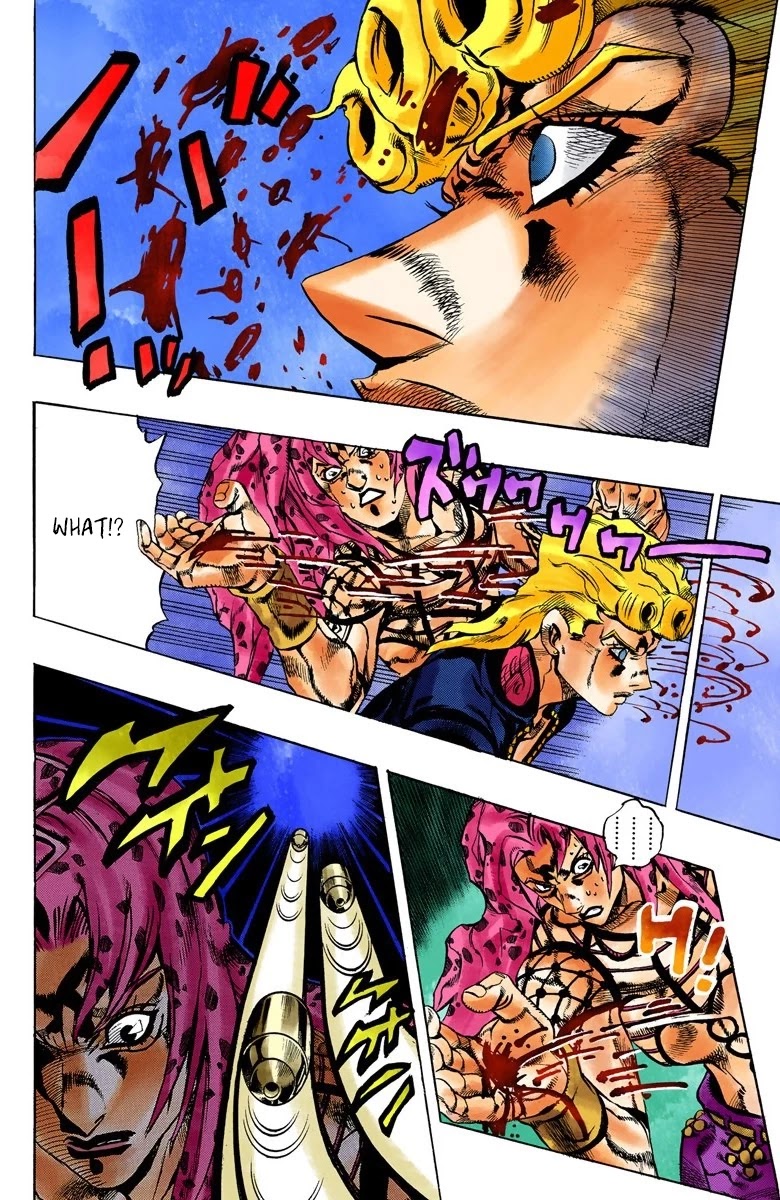 JoJo's Bizarre Adventure Part 5 - Vento Aureo (Official Colored) Chapter 148 page 5 - Chapter 148: Gold Experience Requiem Part 2