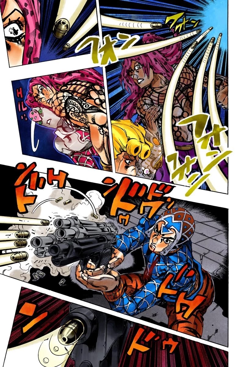 JoJo's Bizarre Adventure Part 5 - Vento Aureo (Official Colored) Chapter 148 page 6 - Chapter 148: Gold Experience Requiem Part 2