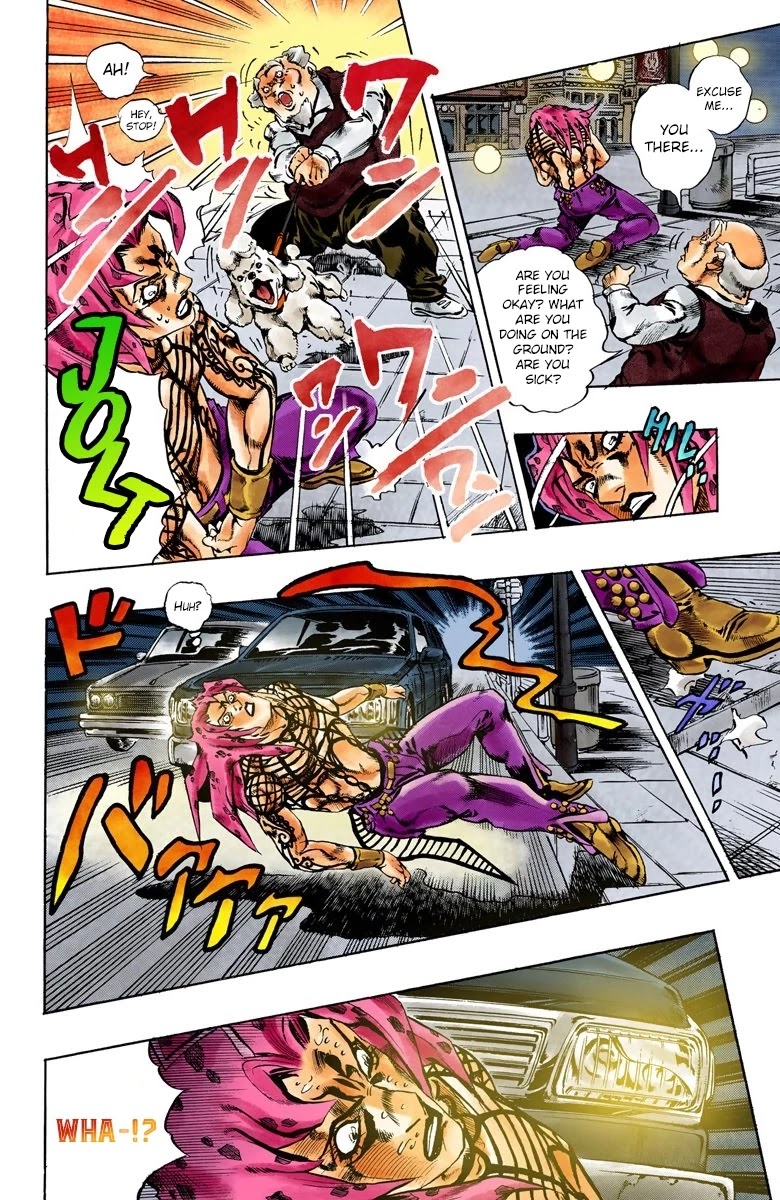 JoJo's Bizarre Adventure Part 5 - Vento Aureo (Official Colored) Chapter 149 page 16 - Chapter 149: Gold Experience Requiem Part 3