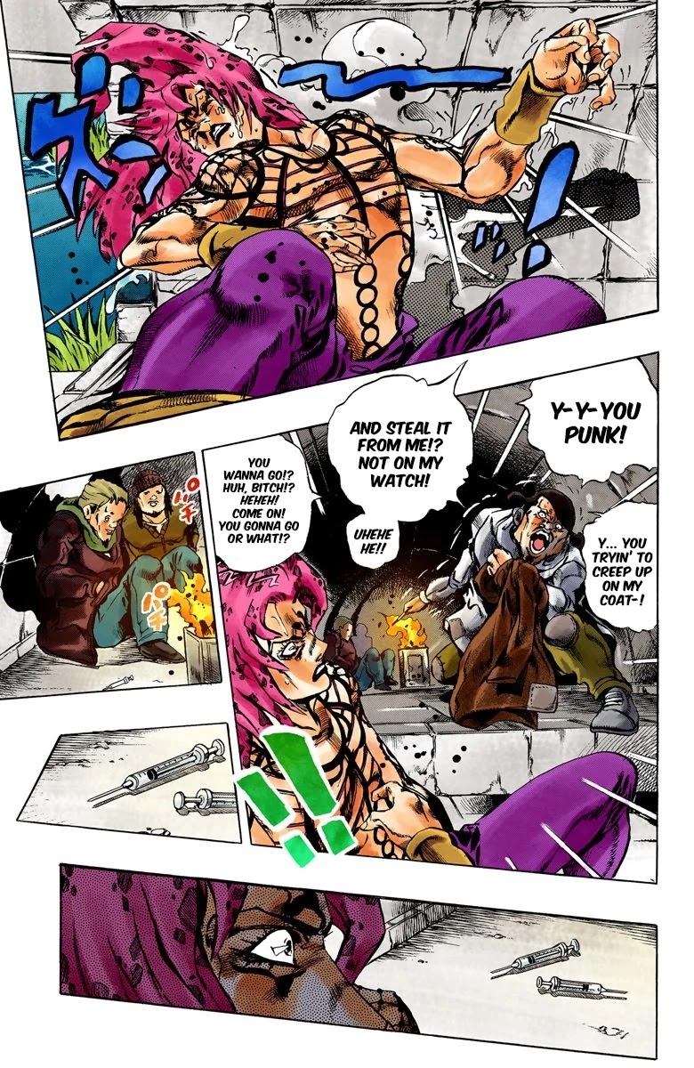 JoJo's Bizarre Adventure Part 5 - Vento Aureo (Official Colored) Chapter 149 page 9 - Chapter 149: Gold Experience Requiem Part 3