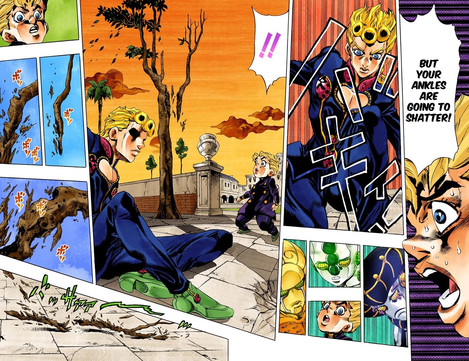 JoJo's Bizarre Adventure Part 5 - Vento Aureo (Official Colored) Chapter 15 page 12 - Chapter 15: Entering the Gang Part 5