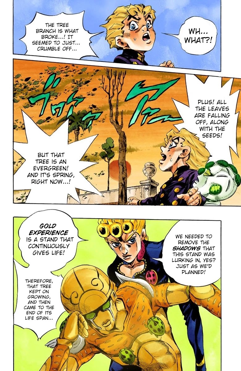JoJo's Bizarre Adventure Part 5 - Vento Aureo (Official Colored) Chapter 15 page 13 - Chapter 15: Entering the Gang Part 5