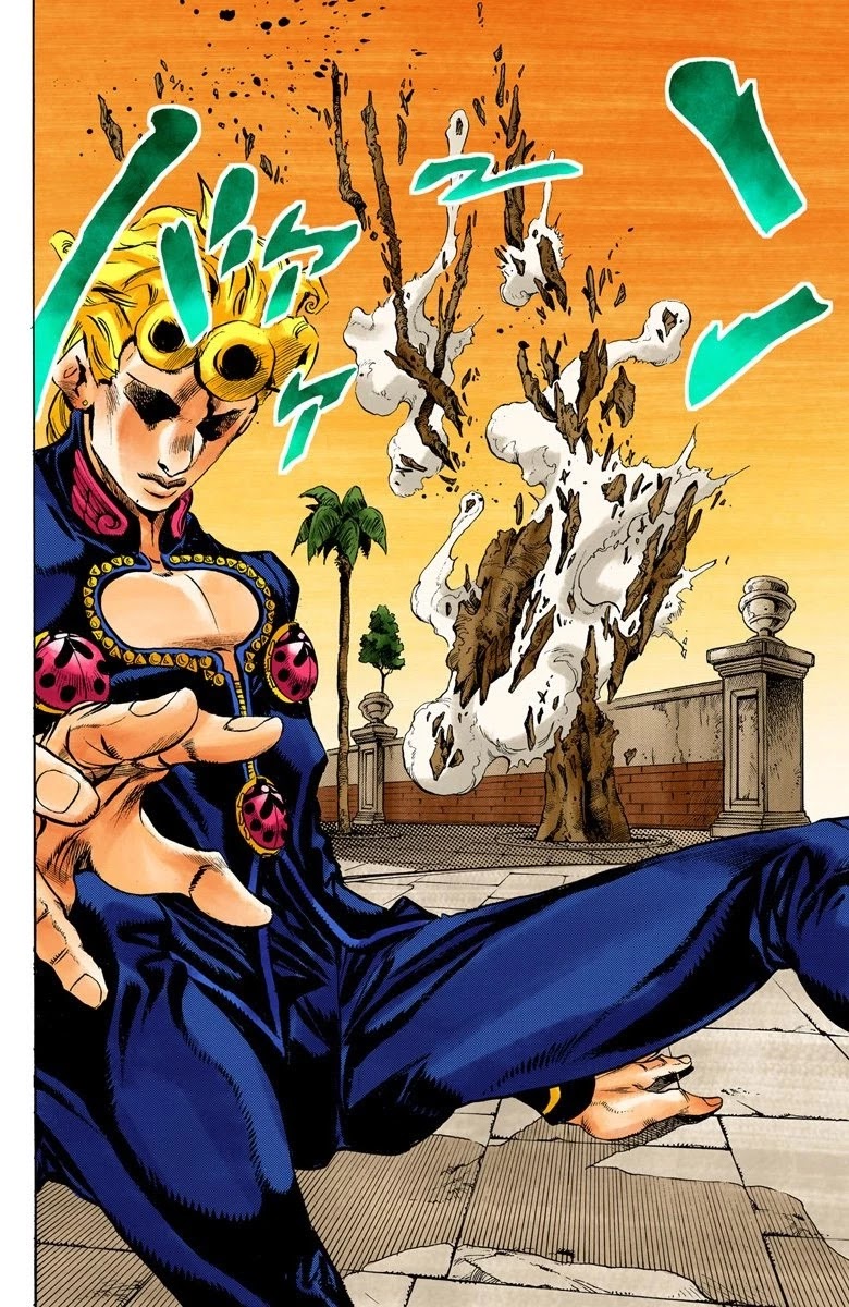 JoJo's Bizarre Adventure Part 5 - Vento Aureo (Official Colored) Chapter 15 page 15 - Chapter 15: Entering the Gang Part 5