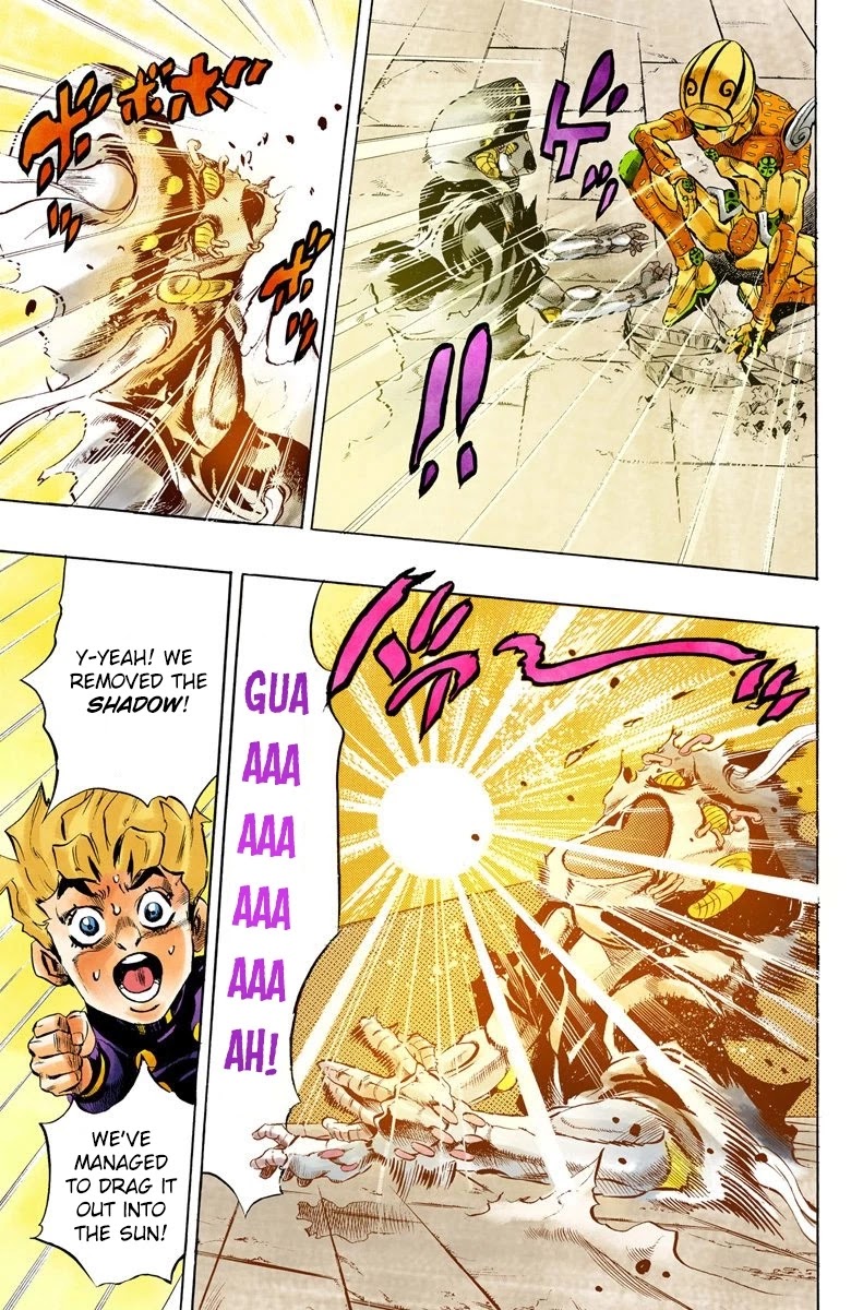JoJo's Bizarre Adventure Part 5 - Vento Aureo (Official Colored) Chapter 15 page 16 - Chapter 15: Entering the Gang Part 5