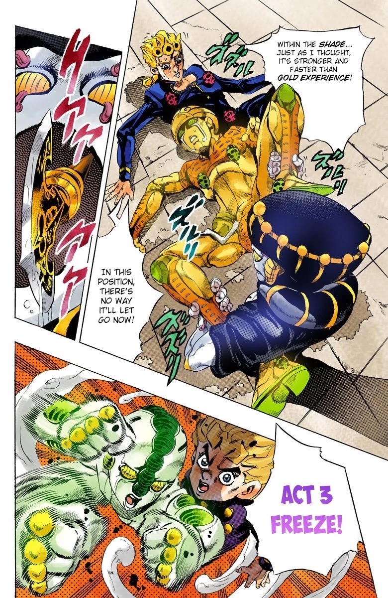 JoJo's Bizarre Adventure Part 5 - Vento Aureo (Official Colored) Chapter 15 page 6 - Chapter 15: Entering the Gang Part 5