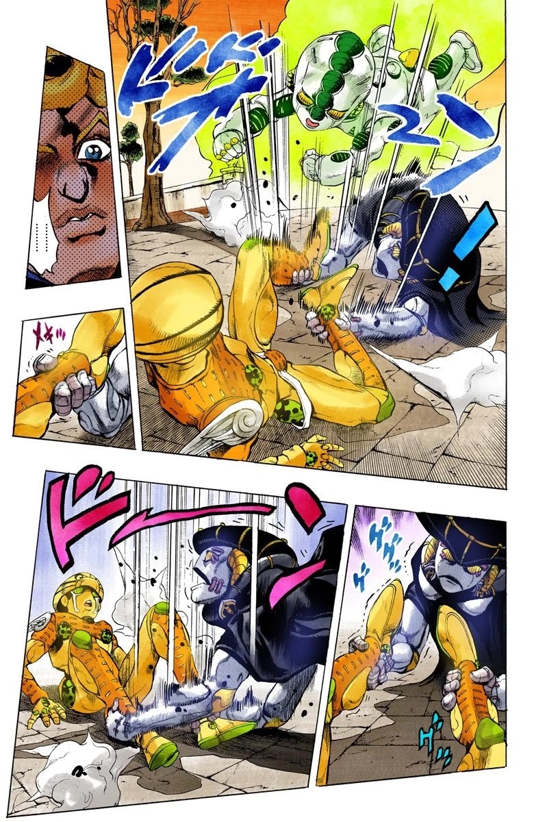 JoJo's Bizarre Adventure Part 5 - Vento Aureo (Official Colored) Chapter 15 page 7 - Chapter 15: Entering the Gang Part 5