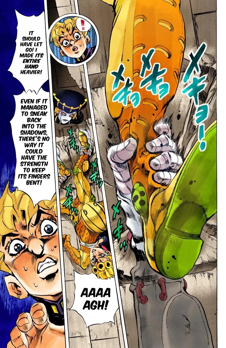 JoJo's Bizarre Adventure Part 5 - Vento Aureo (Official Colored) Chapter 15 page 9 - Chapter 15: Entering the Gang Part 5