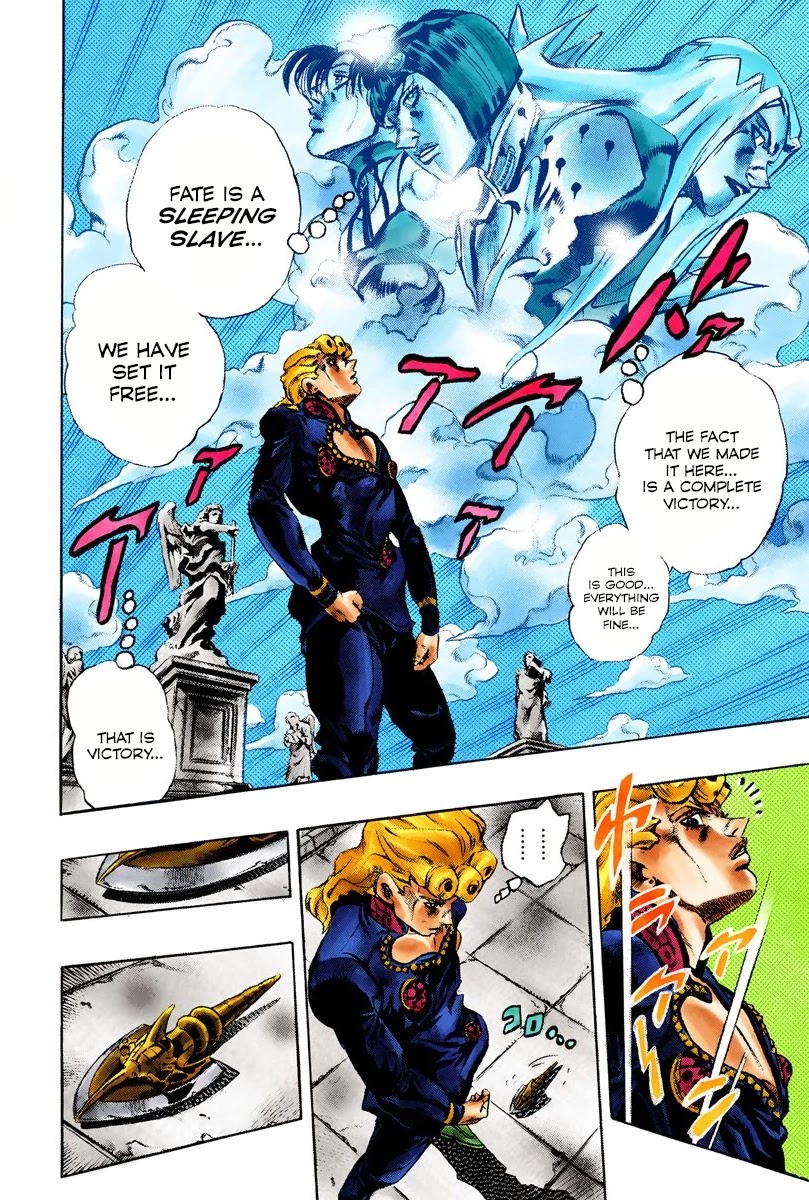 JoJo's Bizarre Adventure Part 5 - Vento Aureo (Official Colored) Chapter 150 page 7 - Chapter 150: Gold Experience Requiem Part 4