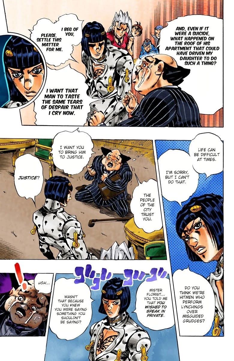 JoJo's Bizarre Adventure Part 5 - Vento Aureo (Official Colored) Chapter 151 page 11 - Chapter 151: -Epilogue- Sleeping Slaves Part 1