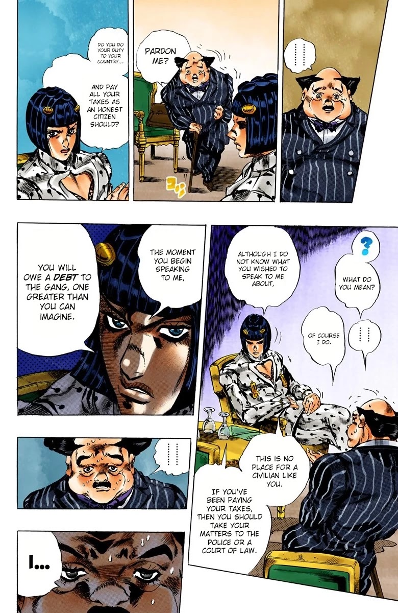 JoJo's Bizarre Adventure Part 5 - Vento Aureo (Official Colored) Chapter 151 page 6 - Chapter 151: -Epilogue- Sleeping Slaves Part 1
