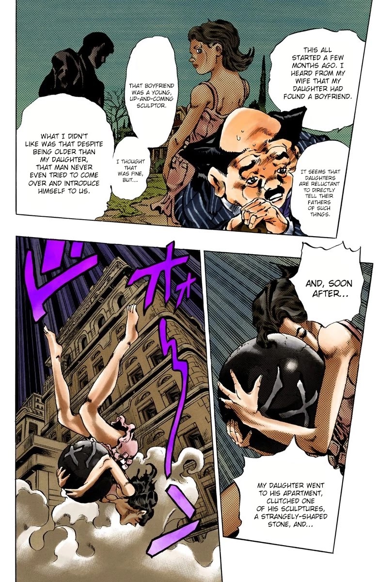 JoJo's Bizarre Adventure Part 5 - Vento Aureo (Official Colored) Chapter 151 page 8 - Chapter 151: -Epilogue- Sleeping Slaves Part 1