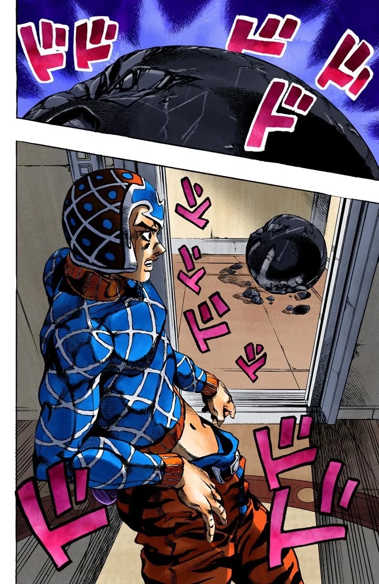 JoJo's Bizarre Adventure Part 5 - Vento Aureo (Official Colored) Chapter 152 page 17 - Chapter 152: Sleeping Slaves Part 2
