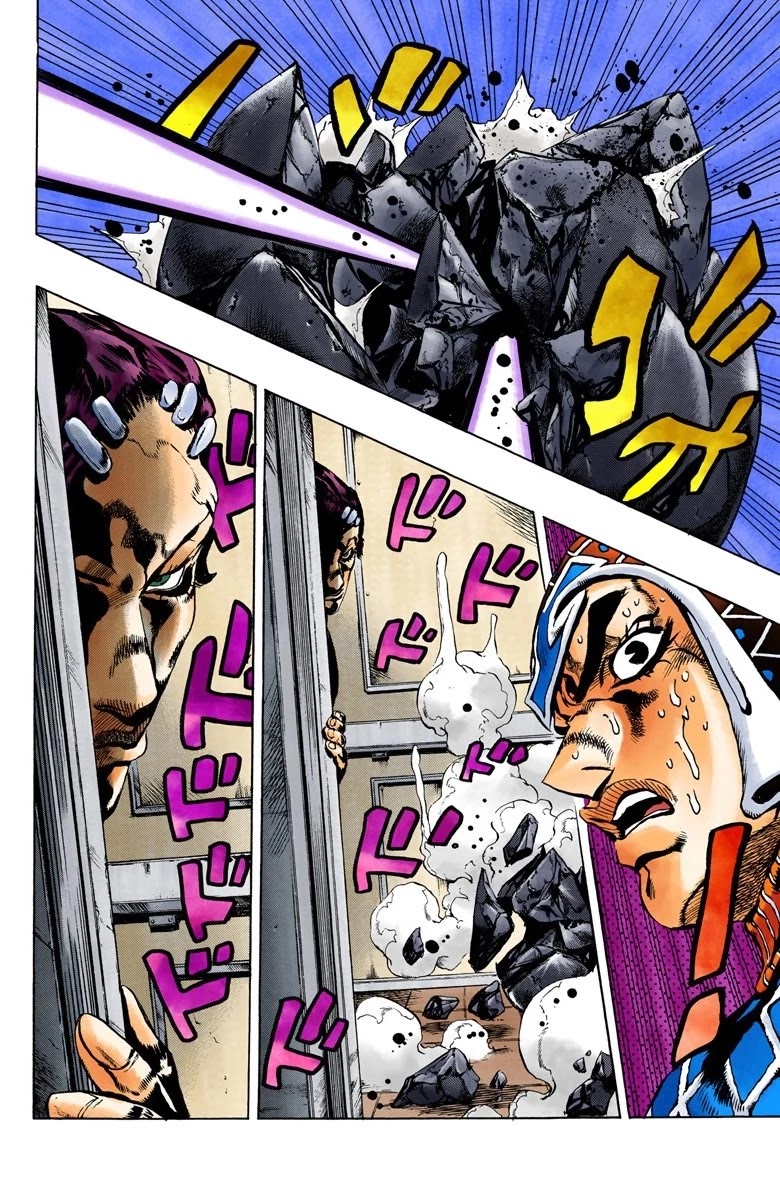 JoJo's Bizarre Adventure Part 5 - Vento Aureo (Official Colored) Chapter 152 page 19 - Chapter 152: Sleeping Slaves Part 2
