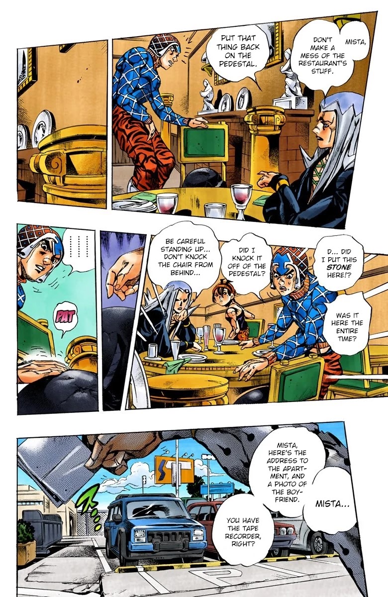 JoJo's Bizarre Adventure Part 5 - Vento Aureo (Official Colored) Chapter 152 page 5 - Chapter 152: Sleeping Slaves Part 2