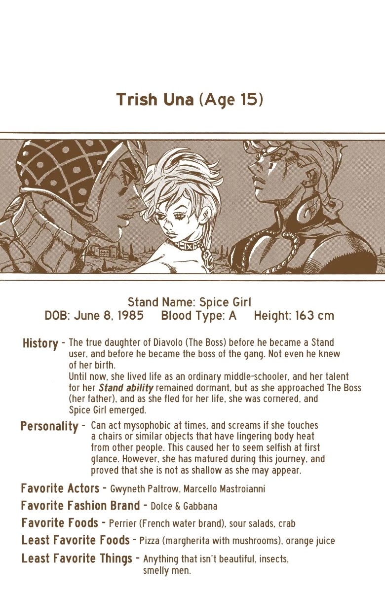 JoJo's Bizarre Adventure Part 5 - Vento Aureo (Official Colored) Chapter 153 page 1 - Chapter 153: Sleeping Slaves Part 3