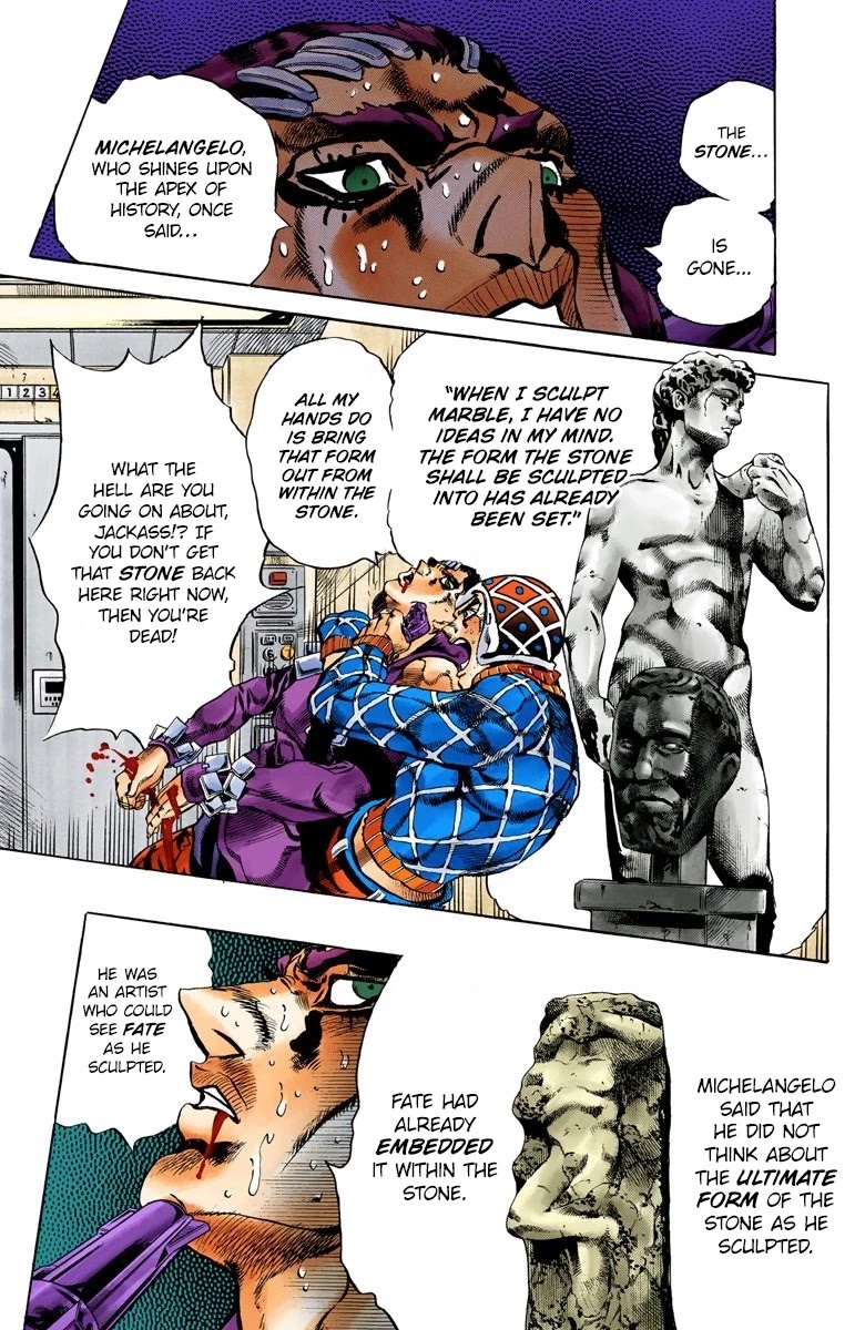 JoJo's Bizarre Adventure Part 5 - Vento Aureo (Official Colored) Chapter 153 page 11 - Chapter 153: Sleeping Slaves Part 3