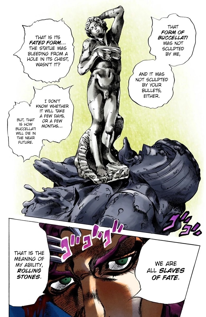 JoJo's Bizarre Adventure Part 5 - Vento Aureo (Official Colored) Chapter 153 page 12 - Chapter 153: Sleeping Slaves Part 3