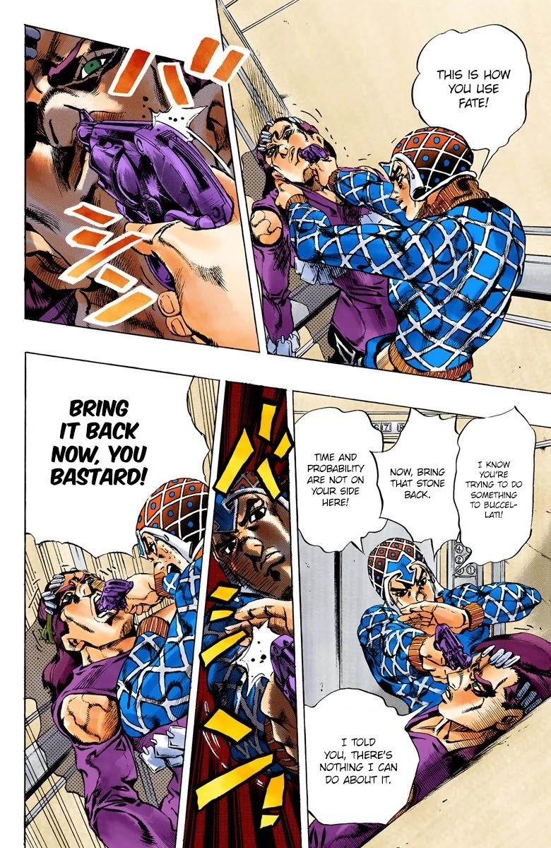 JoJo's Bizarre Adventure Part 5 - Vento Aureo (Official Colored) Chapter 153 page 14 - Chapter 153: Sleeping Slaves Part 3