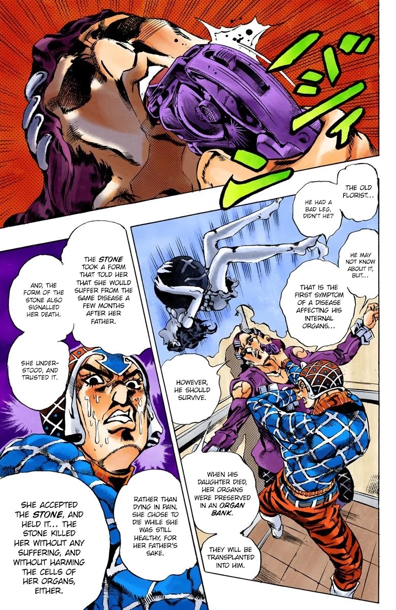 JoJo's Bizarre Adventure Part 5 - Vento Aureo (Official Colored) Chapter 153 page 15 - Chapter 153: Sleeping Slaves Part 3
