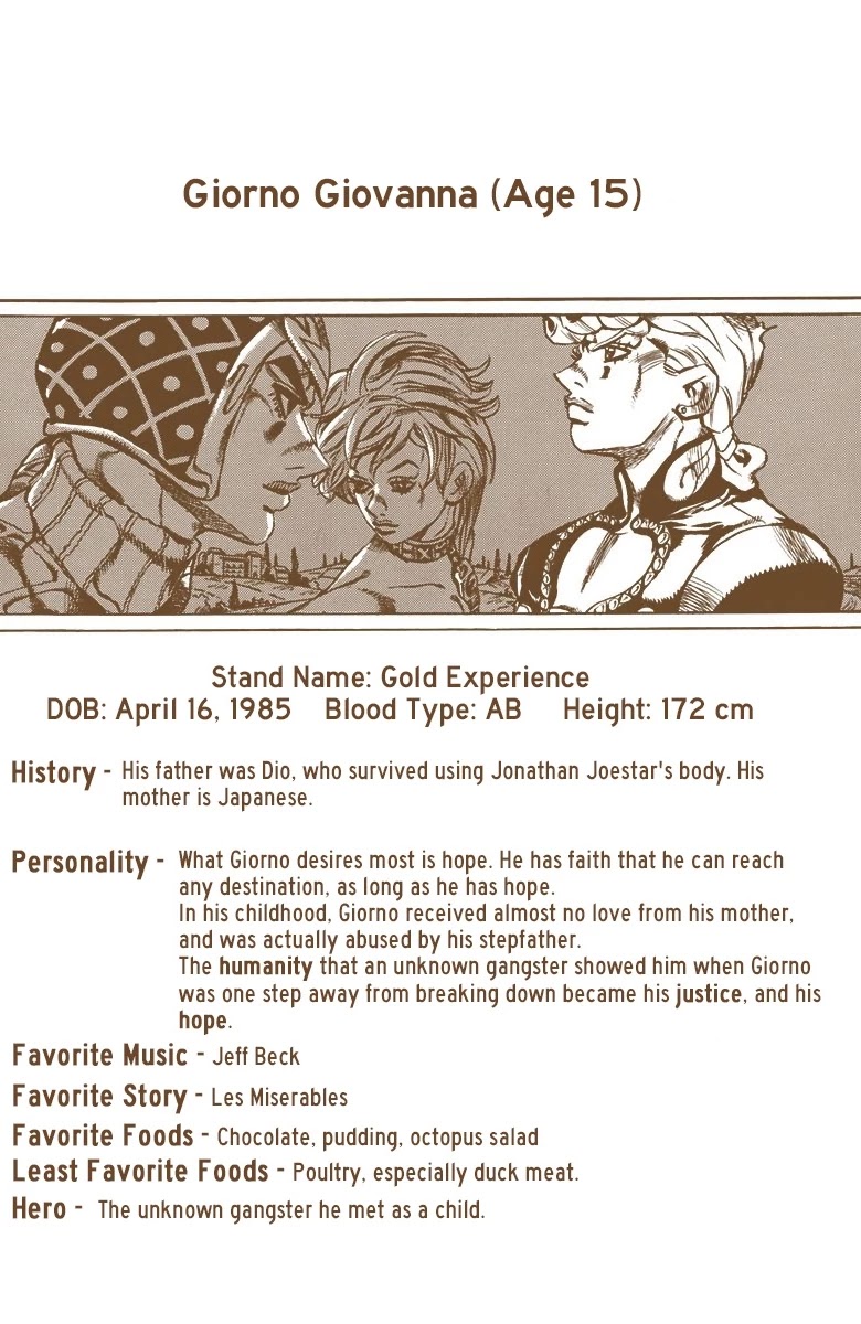 JoJo's Bizarre Adventure Part 5 - Vento Aureo (Official Colored) Chapter 154 page 1 - Chapter 154: Sleeping Slaves Part 4