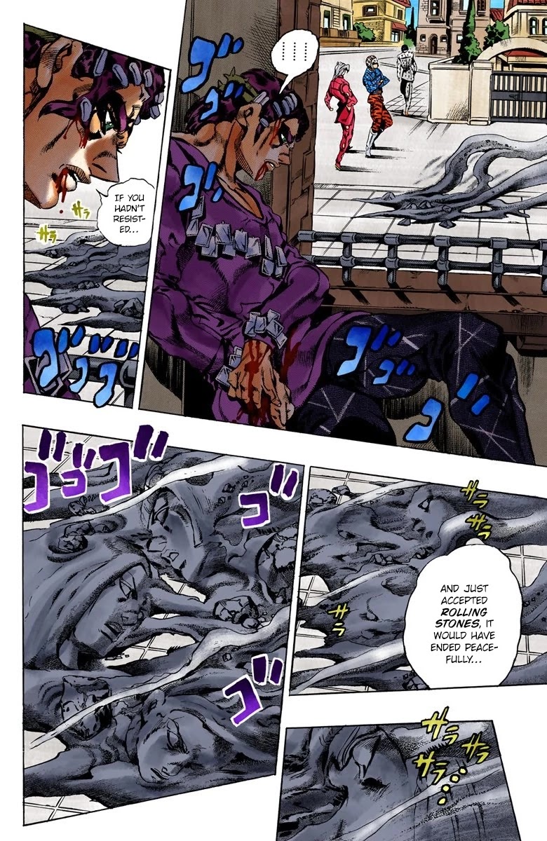 JoJo's Bizarre Adventure Part 5 - Vento Aureo (Official Colored) Chapter 155 page 10 - Chapter 155: Sleeping Slaves Part 5 [END]