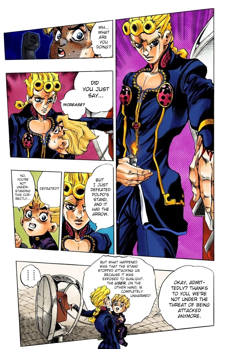 JoJo's Bizarre Adventure Part 5 - Vento Aureo (Official Colored) Chapter 16 page 5 - Chapter 16: Entering the Gang Part 6