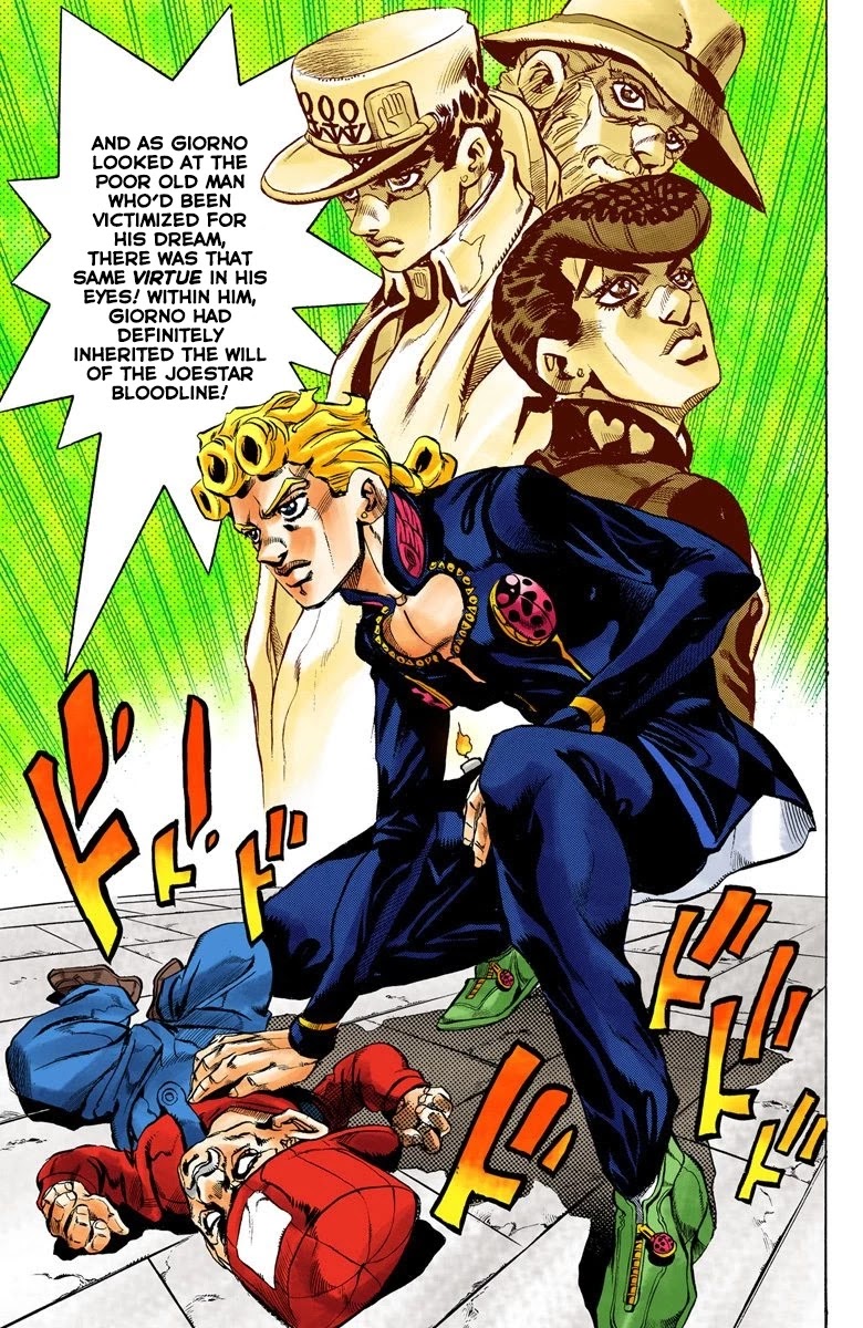JoJo's Bizarre Adventure Part 5 - Vento Aureo (Official Colored) Chapter 16 page 9 - Chapter 16: Entering the Gang Part 6