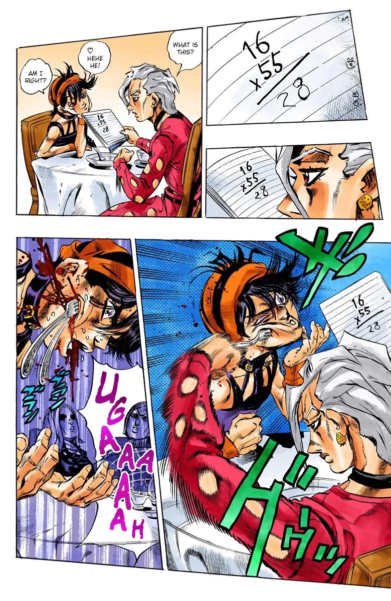 JoJo's Bizarre Adventure Part 5 - Vento Aureo (Official Colored) Chapter 17 page 9 - Chapter 17: 5 Plus 1