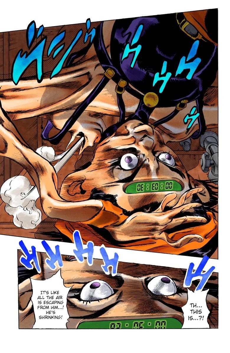 JoJo's Bizarre Adventure Part 5 - Vento Aureo (Official Colored) Chapter 20 page 20 - Chapter 20: The Mystery Behind "Soft Machine" Part 2