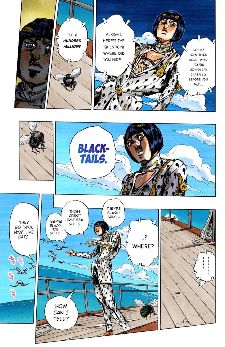 JoJo's Bizarre Adventure Part 5 - Vento Aureo (Official Colored) Chapter 22 page 10 - Chapter 22: Moody Blues Retaliates! Part 2
